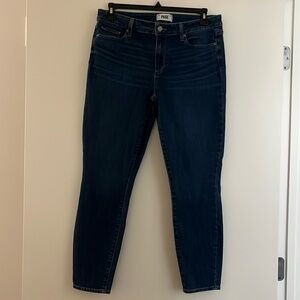 PAIGE Women's Skinny Jeans - Dark Blue